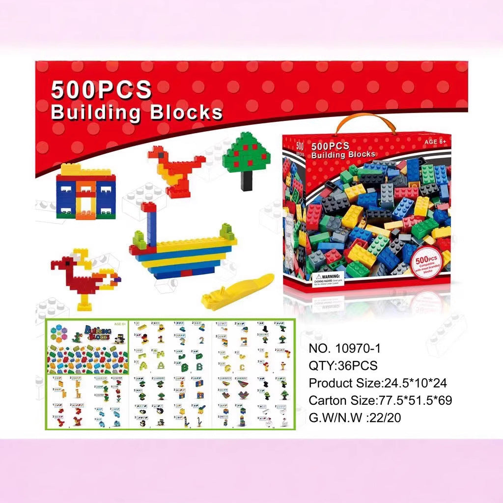 500 PCS Building Blocks
