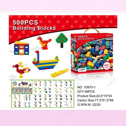 500 PCS Building Blocks
